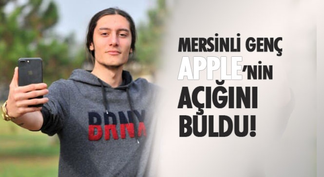 Mersin'in Erdemli İlçesinde Yaşayan Çayan Temel İsimli Genç Apple'nin Açığını Buldu, Aldığı 2 Bin Lira Ödülü Depremzedelere Bağışladı