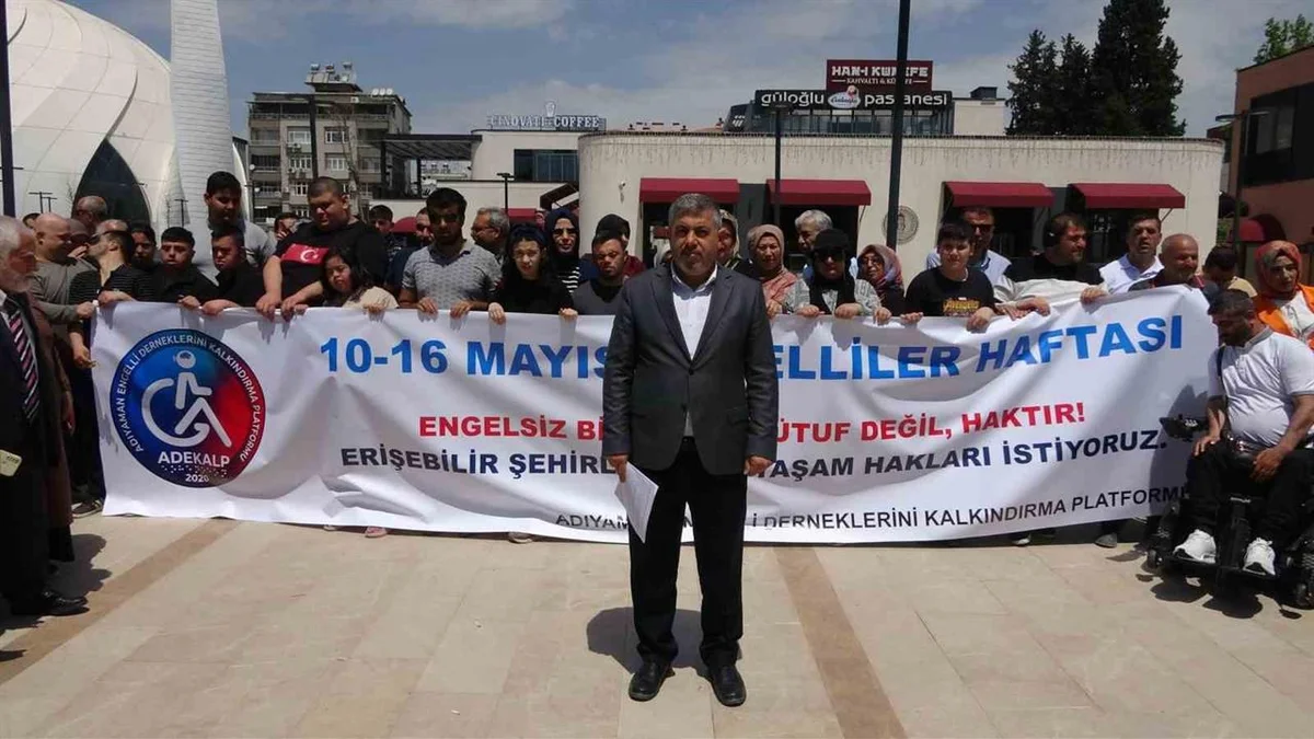 Adıyaman'da Erişilebilir Bir Kent İçin Talepler Açıklandı | Mersin ...