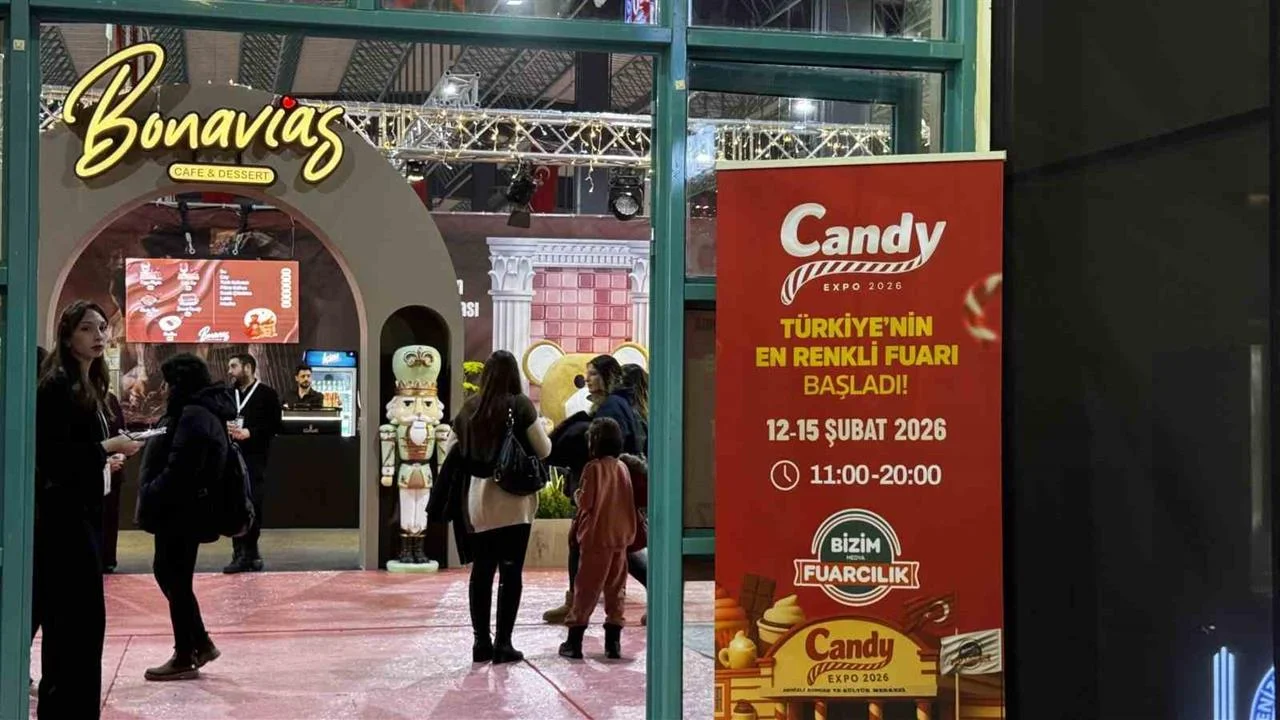 Denizli'de Candy EXPO Şekerleme ve Kahve Fuarı 70 Firma ile Açıldı