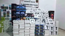 Gaziantep'te Kaçak Elektronik Eşya Baskını