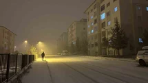 Van'da Yoğun Kar Yağışı Etkili Oldu