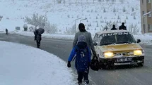 Van'da Yoğun Kar Yağışı Etkili Oldu