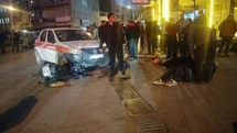 Isparta'da Motosiklet ve Otomobil Kazası