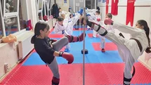 Bilecik'te Karate Antrenmanları Devam Ediyor