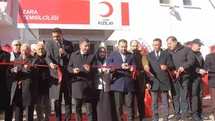 Zara'da Türk Kızılay Hizmet Binası Açıldı