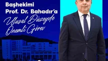 Prof. Dr. Bahadır'a Ulusal Görev Verildi