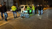Sakarya'da Motosiklet Kazası