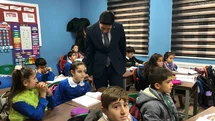 Kaymakam Erdoğan'dan Köy Okullarına Ziyaret