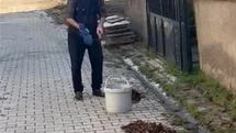 Kütahya’da Temizlik Dersi Veren Yaşlı Adam