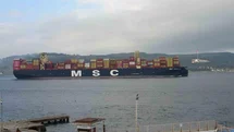 MSC Türkiye Çanakkale Boğazı'ndan Geçti