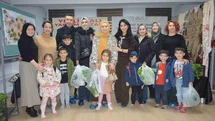 Ordu'da Anaokulu Öğrencilerinden Yardım Pazarına Destek