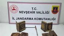 Nevşehir'de Tarihi Tevratlar Ele Geçirildi