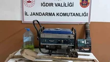 Iğdır’da kaçak kazı operasyonu: 4 şüpheli gözaltında