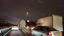 İstanbul'da Trafik Yoğunluğu Yüzde 90'a Ulaştı
