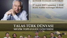 Talas’tan Kırgızistan’a Kültürel Bağlar
