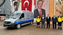 Yenişehir'de Hasta Nakil Aracı Hizmete Girdi