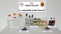 Sinop’ta Kaçak Alkol Operasyonu Gerçekleşti