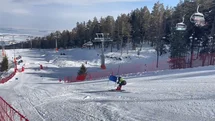 Sarıkamış’ta ’Uluslararası FIS Sarıkamış CUP’ heyecanı sürüyor
