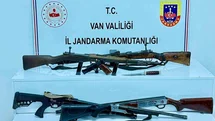 Van'da Silah Ele Geçirildi