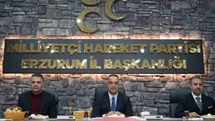 MHP Erzurum'dan Terörsüz Türkiye Vurgusu