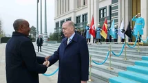 Cumhurbaşkanı Erdoğan, Sudan Başkanı el Burhan'ı Karşıladı