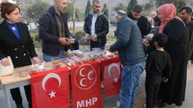 MHP Sur'dan Regaip Kandili İkramı