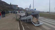 Çorum'da Trafik Kazası: 1 Yaralı