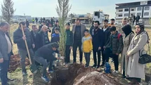 Diyarbakır'da Şehitler İçin Fidan Dikimi