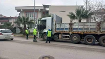 Büyükşehir, ağır tonajlı araç denetimlerini sürdürüyor
