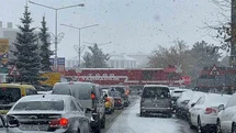 Erzurum'da Yoğun Kar Yağışı Etkili Oldu