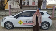 Konya'da 60 Yaşında Ehliyet Aldı