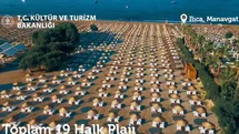 3 Milyon 252 Bin Kişi Halk Plajlarından Faydalandı