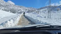 Siirt’te kar nedeniyle kapanan yollar açıldı