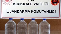 Kırıkkale'de Kaçak Alkol Operasyonu