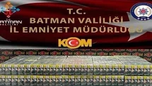 Batman'da Kaçak Sigara Operasyonu