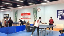 Elazığ'da Masa Tenisi Müsabakaları Yapıldı