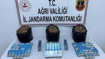 Ağrı’da Kaçak Sigara ve Safran Tohumu Yakalandı