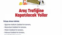 Ankara Yılbaşı İçin Trafiğe Kapalı Yollar