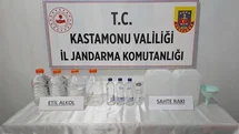 Kastamonu'da Yılbaşı Öncesi Kaçak Alkol Operasyonu