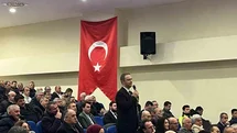 Vali Uğur Turan Vize'de Muhtarlarla Toplandı