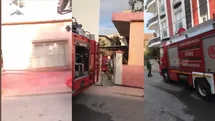 Akdeniz’de Evde Çıkan Yangına İtfaiye Zamanında Müdahale Etti!