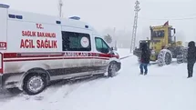 Sivas’ta Hamile Kadına Ambulans Seferberliği