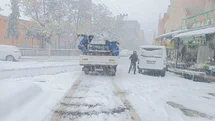 Eyyübiye'de Karla Mücadele Devam Ediyor