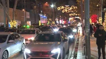 Bağdat Caddesi’ndeki yeni yıl kutlamaları önceki senelere göre sönük geçti