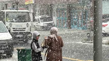 İstanbul'da Kar Yağışı Başladı
