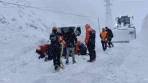Hakkari'de Çığ Altında Kurtarma Operasyonu