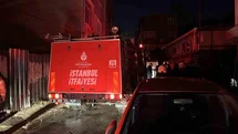 İstanbul Fatih'te Bina Yangını