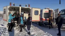 Bingöl’de UMKE ekipleri zorlu kış şartlarında hastaya umut oldu