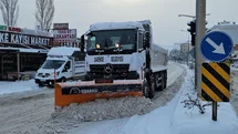Darende'de Karla Mücadele Devam Ediyor