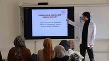 Erzurum Oltu'da Verem Eğitimi Verildi